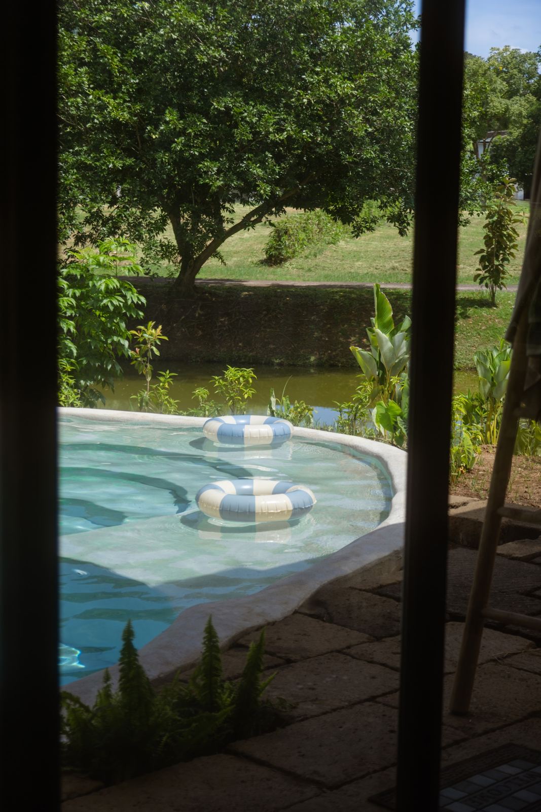 La piscina privada